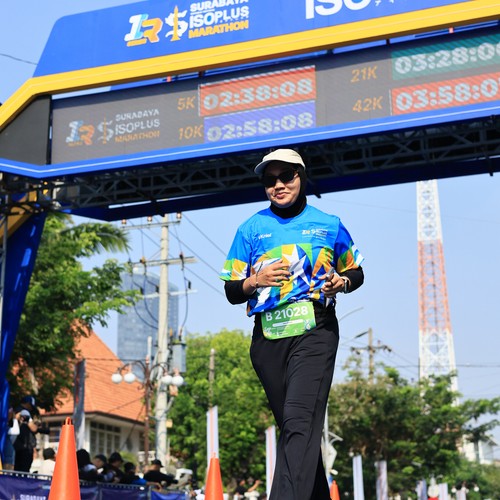 Race photo from SURABAYA ISOPLUS MARATHON 2026