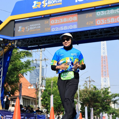 Race photo from SURABAYA ISOPLUS MARATHON 2026