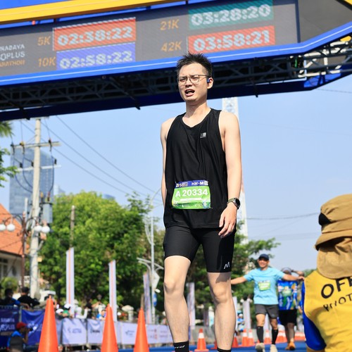 Race photo from SURABAYA ISOPLUS MARATHON 2026