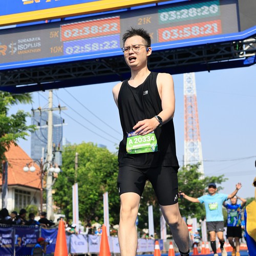 Race photo from SURABAYA ISOPLUS MARATHON 2026