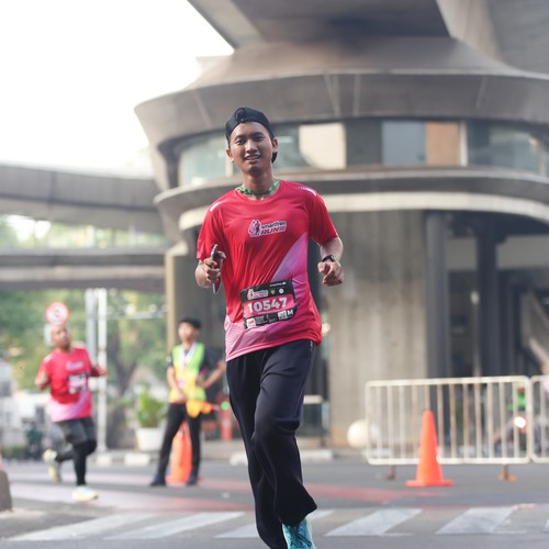 Race photo from SMARTFREN RUN 2026