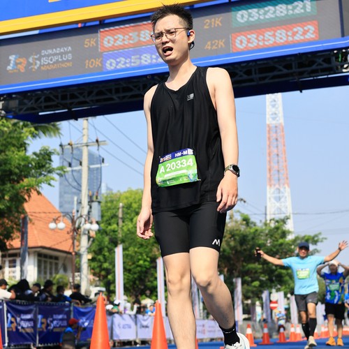 Race photo from SURABAYA ISOPLUS MARATHON 2026