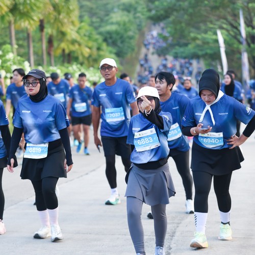Race photo from BOGORUN 2026