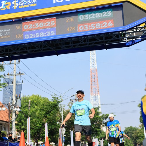 Race photo from SURABAYA ISOPLUS MARATHON 2026