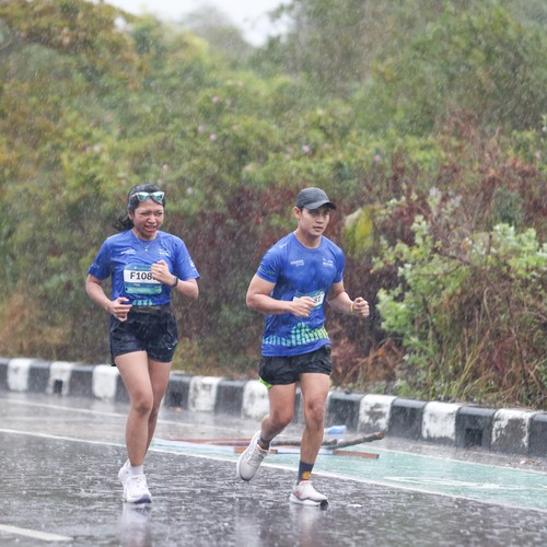 Race photo from Belitung Multisport Festival
