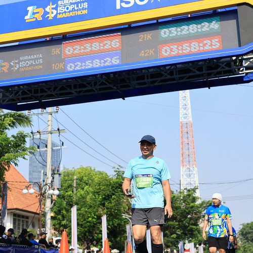 Race photo from SURABAYA ISOPLUS MARATHON 2026