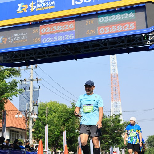 Race photo from SURABAYA ISOPLUS MARATHON 2026