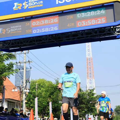 Race photo from SURABAYA ISOPLUS MARATHON 2026
