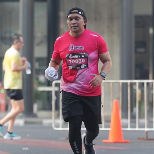 Race photo from SMARTFREN RUN 2026