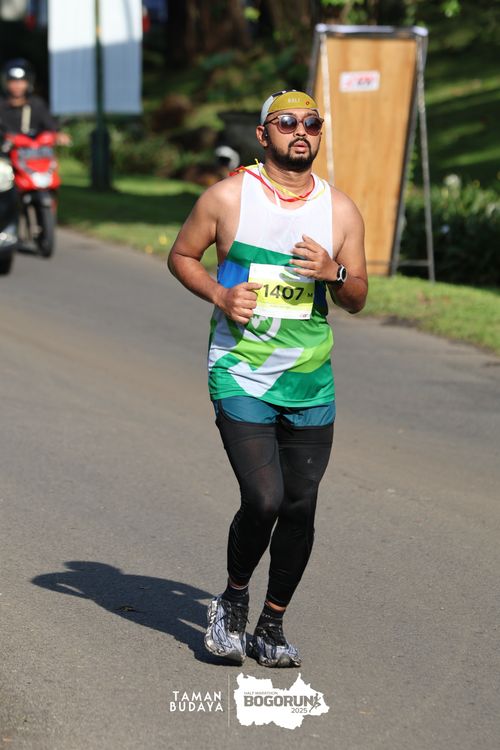 Race photo from Taman Budaya x BOGORUN 2025
