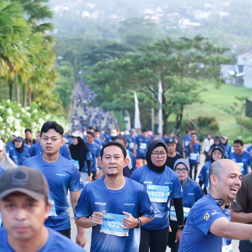 Race photo from BOGORUN 2026