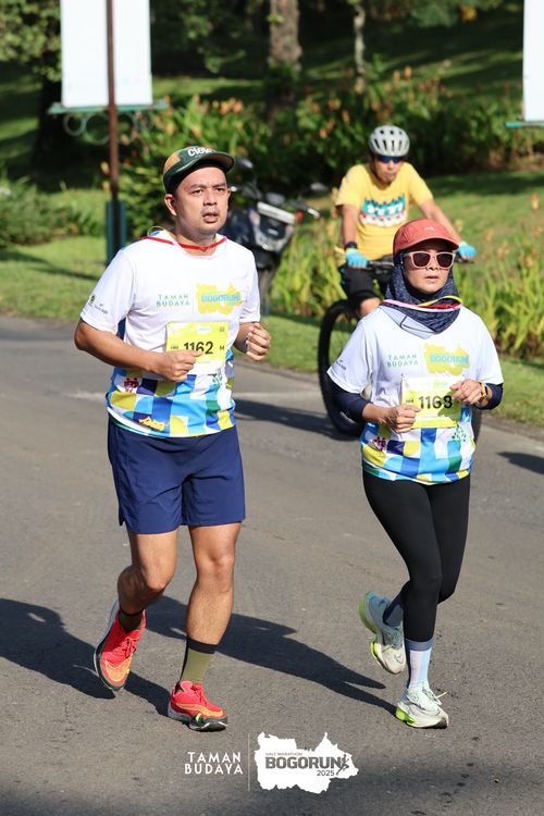 Race photo from Taman Budaya x BOGORUN 2025