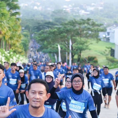 Race photo from BOGORUN 2026