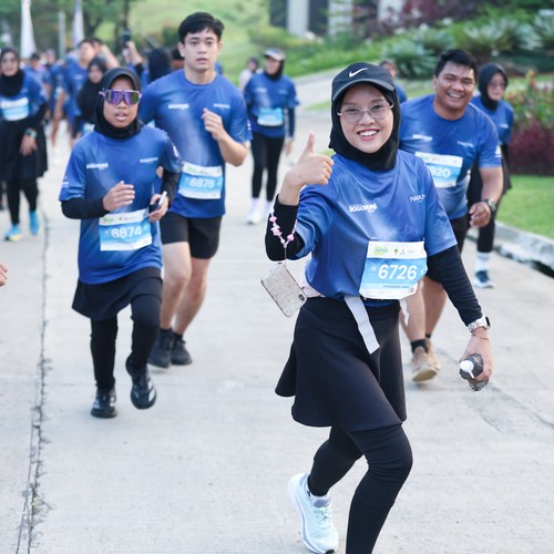 Race photo from BOGORUN 2026