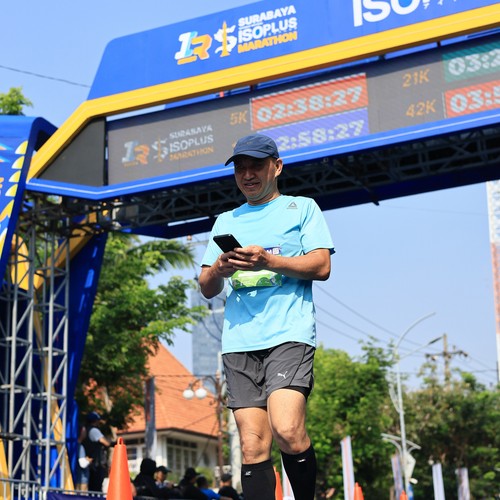 Race photo from SURABAYA ISOPLUS MARATHON 2026
