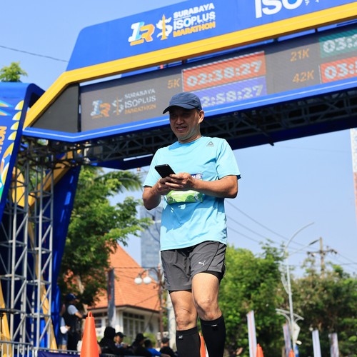 Race photo from SURABAYA ISOPLUS MARATHON 2026