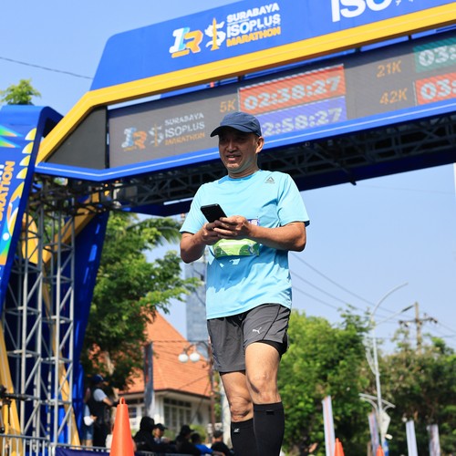 Race photo from SURABAYA ISOPLUS MARATHON 2026