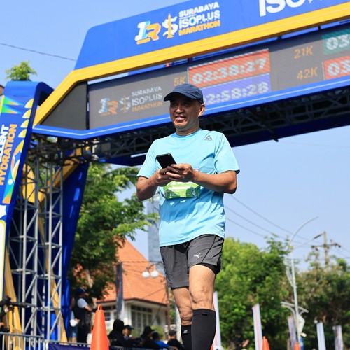 Race photo from SURABAYA ISOPLUS MARATHON 2026