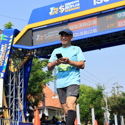 Race photo from SURABAYA ISOPLUS MARATHON 2026