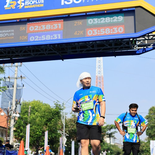 Race photo from SURABAYA ISOPLUS MARATHON 2026