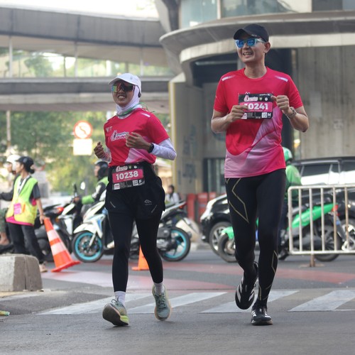 Race photo from SMARTFREN RUN 2026