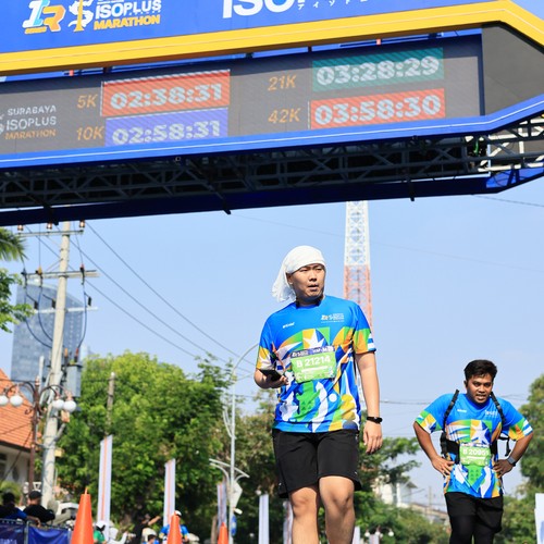 Race photo from SURABAYA ISOPLUS MARATHON 2026