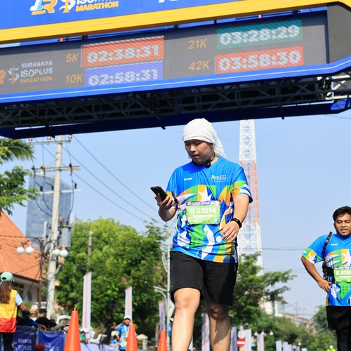 Race photo from SURABAYA ISOPLUS MARATHON 2026