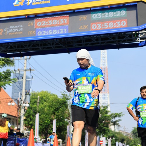 Race photo from SURABAYA ISOPLUS MARATHON 2026