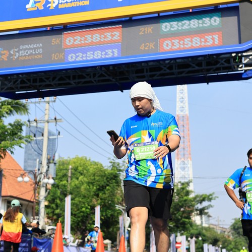 Race photo from SURABAYA ISOPLUS MARATHON 2026
