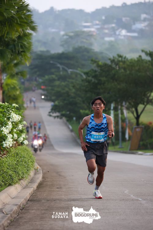 Race photo from Taman Budaya x BOGORUN 2025