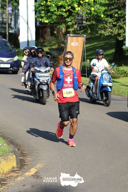 Race photo from Taman Budaya x BOGORUN 2025