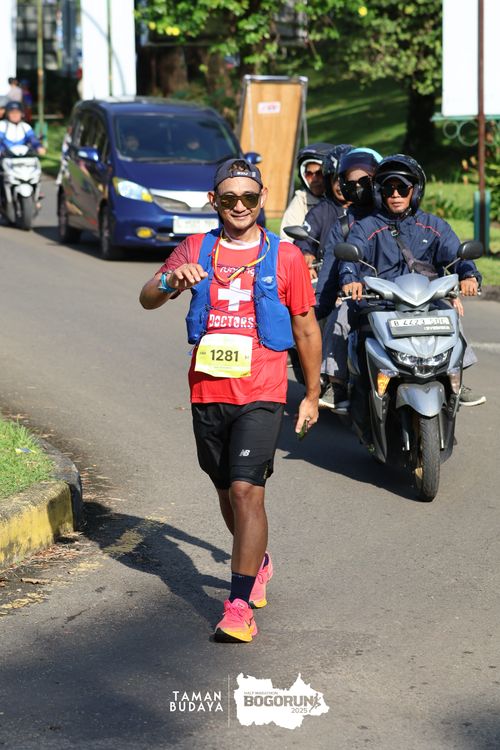 Race photo from Taman Budaya x BOGORUN 2025