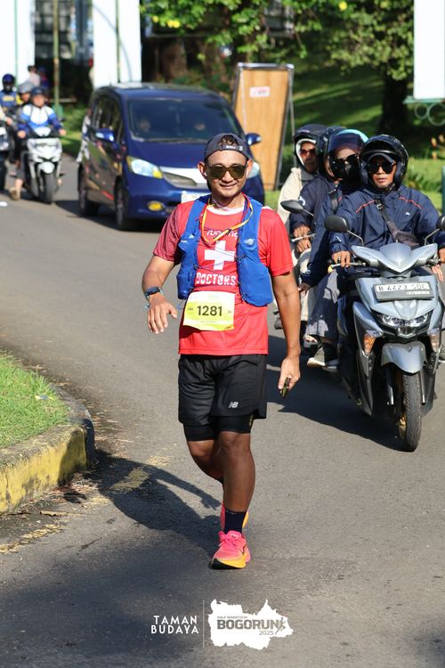 Race photo from Taman Budaya x BOGORUN 2025