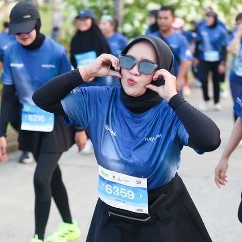 Race photo from BOGORUN 2026