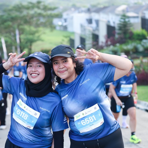 Race photo from BOGORUN 2026