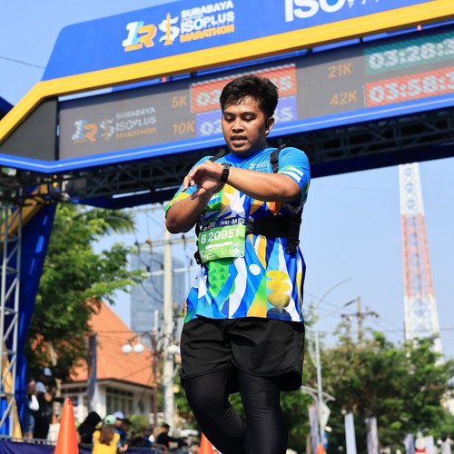 Race photo from SURABAYA ISOPLUS MARATHON 2026