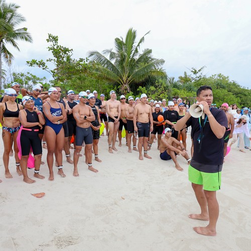 Race photo from Belitung Multisport Festival