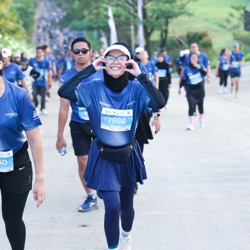 Race photo from BOGORUN 2026
