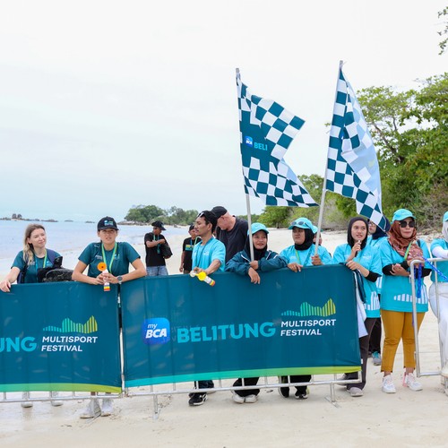 Race photo from Belitung Multisport Festival