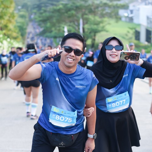Race photo from BOGORUN 2026