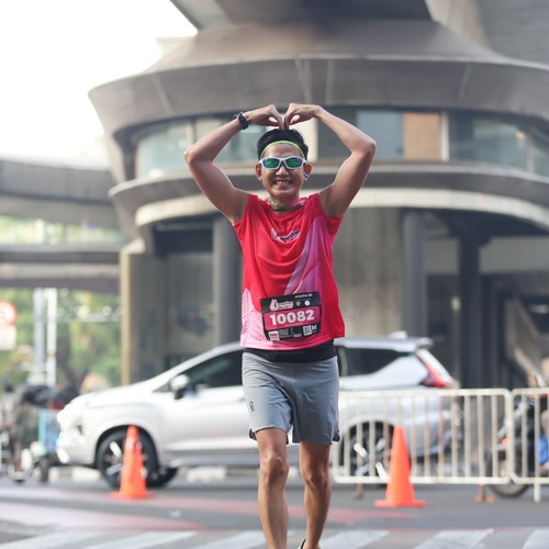 Race photo from SMARTFREN RUN 2026