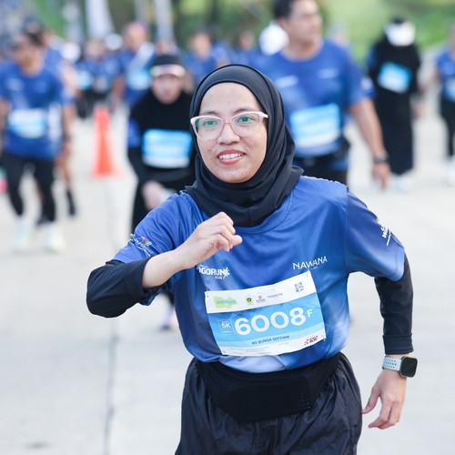 Race photo from BOGORUN 2026