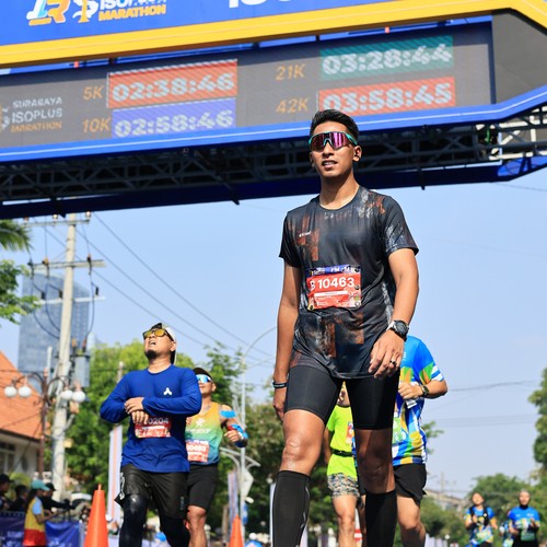 Race photo from SURABAYA ISOPLUS MARATHON 2026