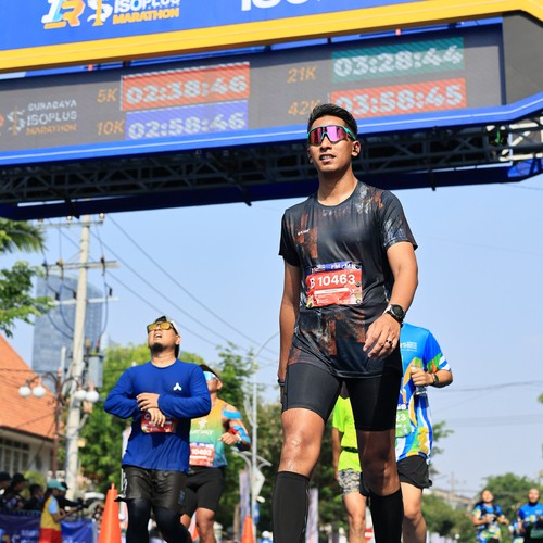 Race photo from SURABAYA ISOPLUS MARATHON 2026