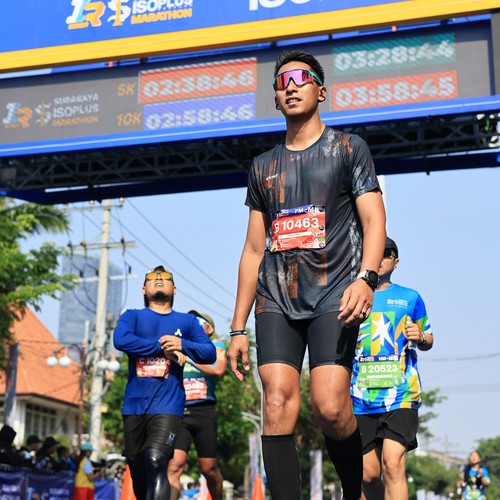Race photo from SURABAYA ISOPLUS MARATHON 2026