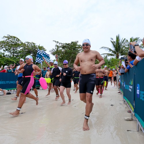 Race photo from Belitung Multisport Festival