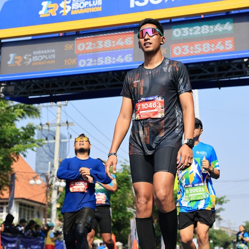 Race photo from SURABAYA ISOPLUS MARATHON 2026