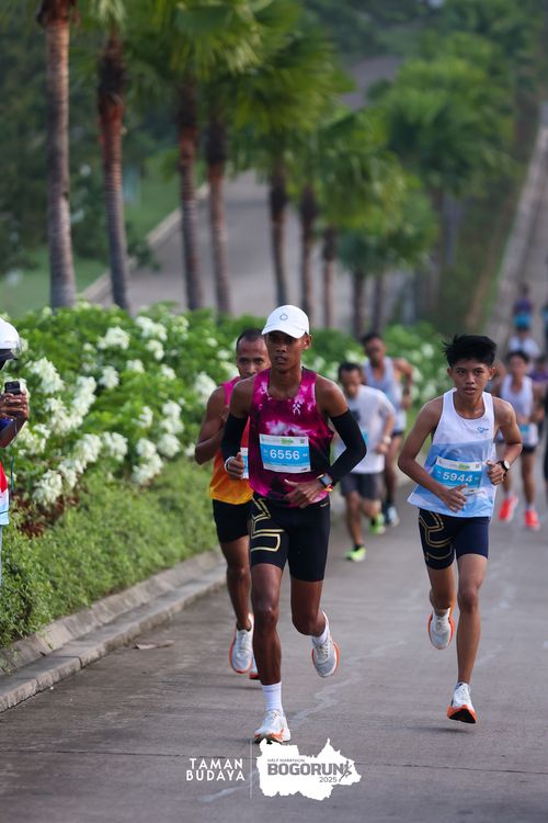Race photo from Taman Budaya x BOGORUN 2025