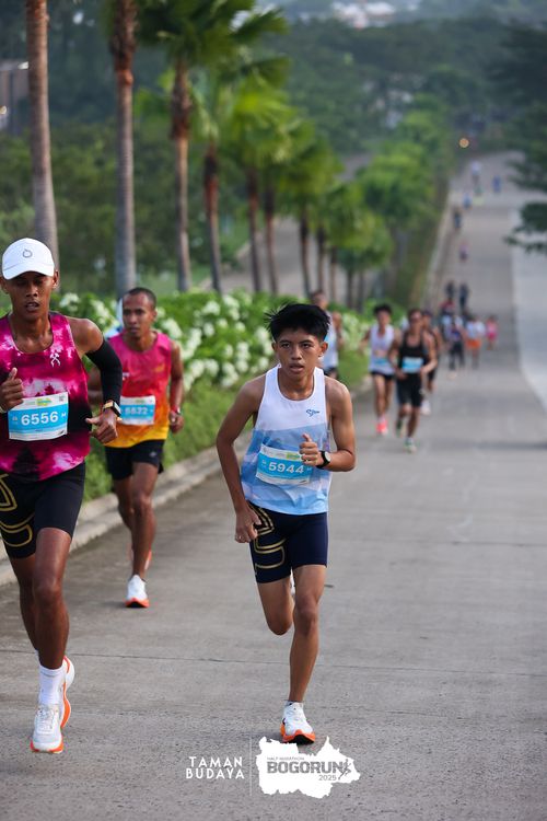 Race photo from Taman Budaya x BOGORUN 2025
