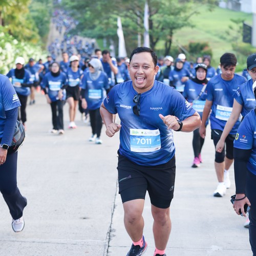 Race photo from BOGORUN 2026